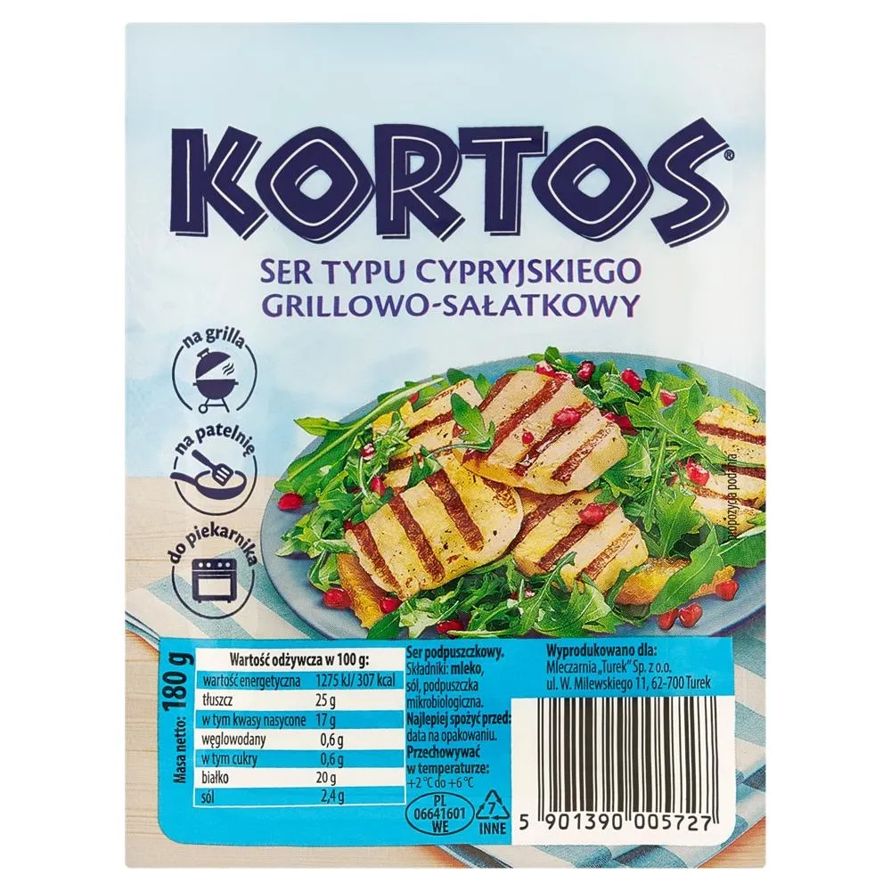 Kortos Ser typu cypryjskiego grillowo-sałatkowy 180 g
