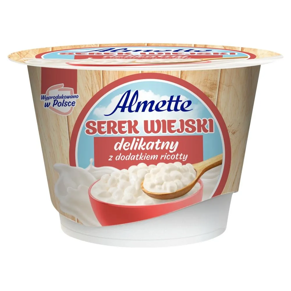 Almette Serek wiejski delikatny z dodatkiem ricotty 150 g