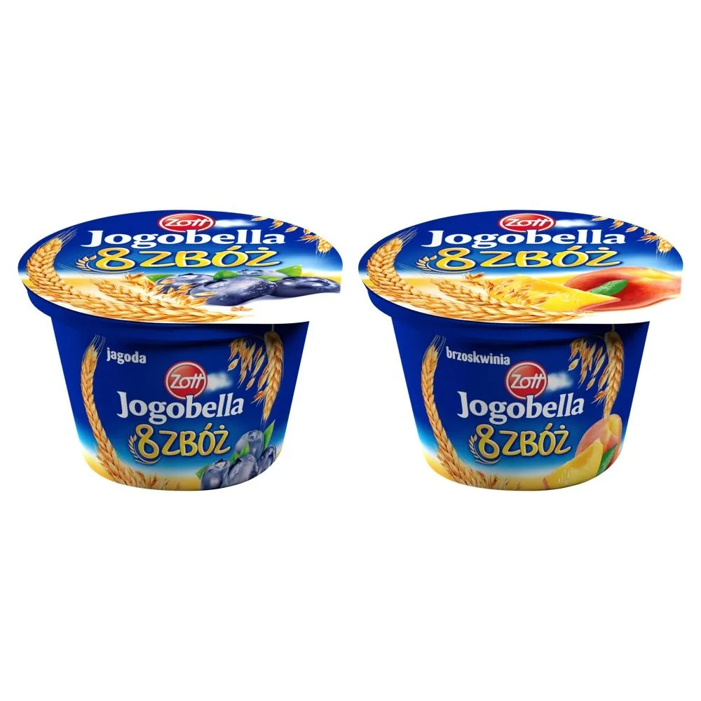Zott Jogobella 8 Zbóż Jogurt owocowy Classic 200 g