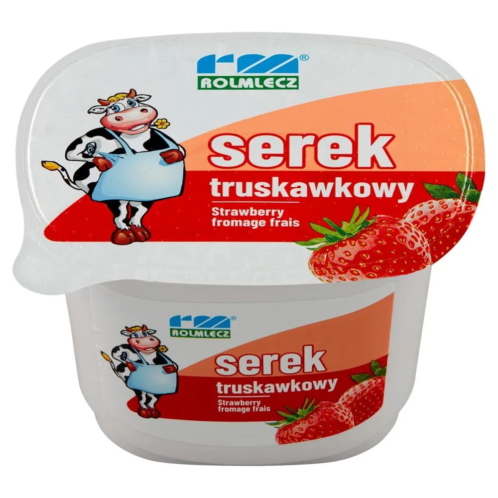 Rolmlecz Serek truskawkowy 200 g