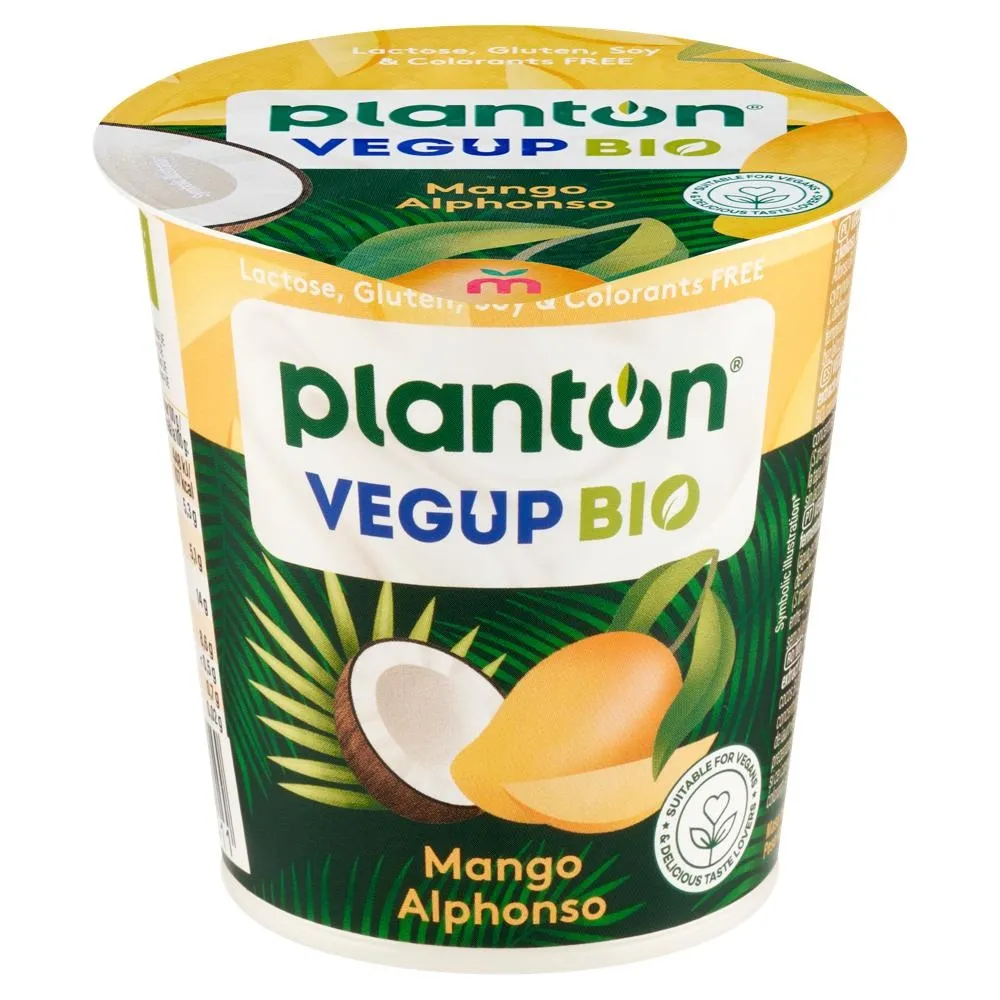 Planton Vegup Bio Kokosowy vegangurt mango Alphonso 140 g