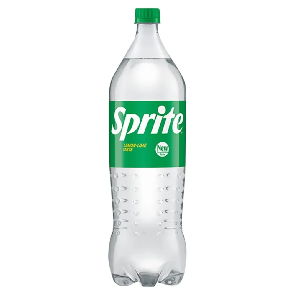 Sprite Napój gazowany o smaku cytrynowo-limonkowym 1,5 l