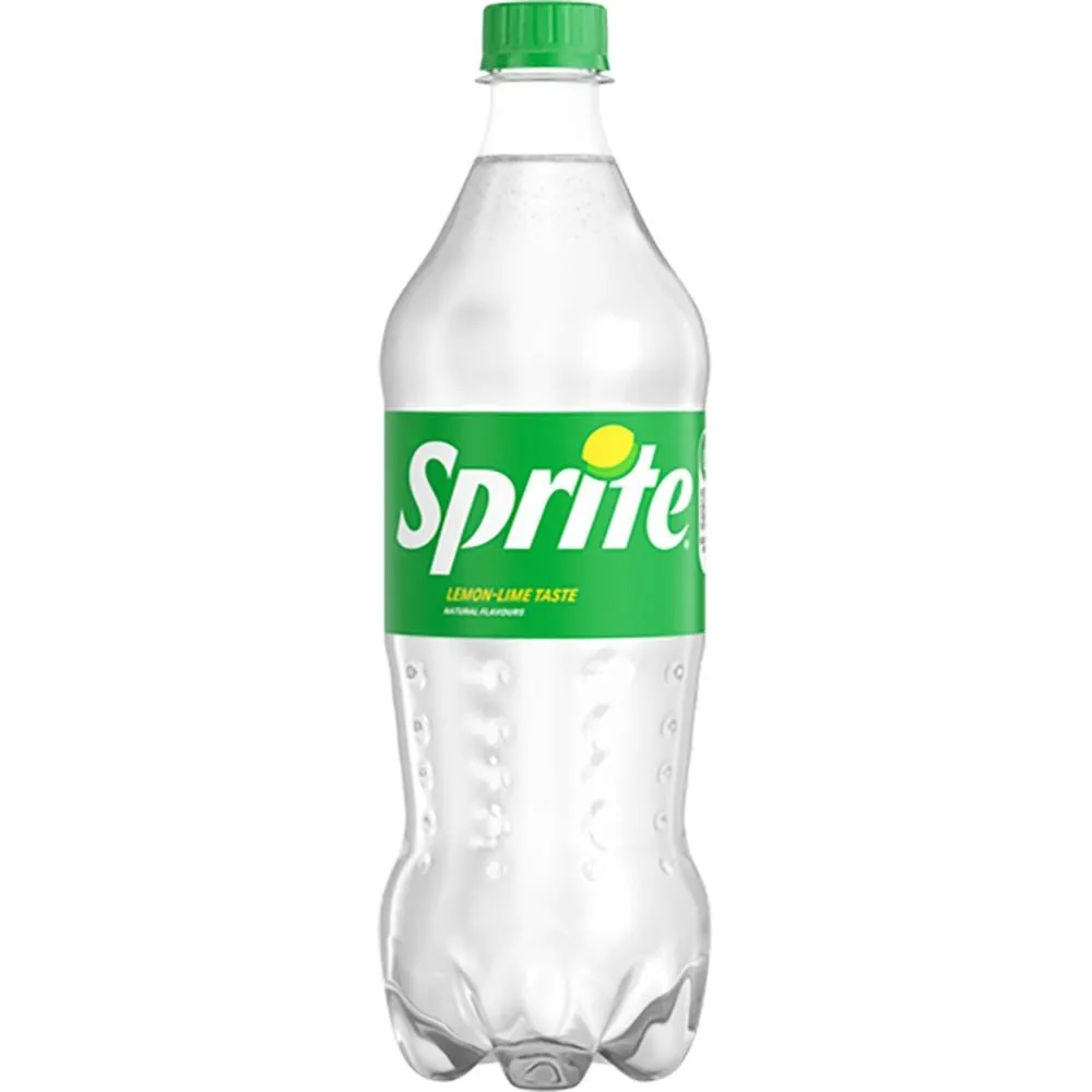 Sprite Napój gazowany o smaku cytrynowo-limonkowym 850 ml