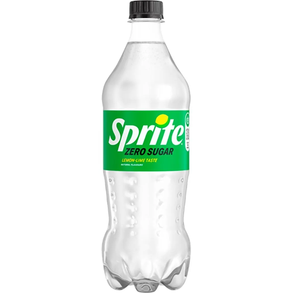 Sprite Zero Sugar Napój gazowany o smaku cytrynowo-limonkowym 850 ml