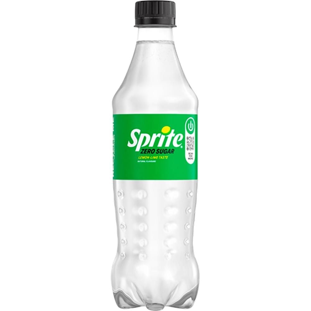 Sprite Zero Sugar Napój gazowany o smaku cytrynowo-limonkowym 500 ml