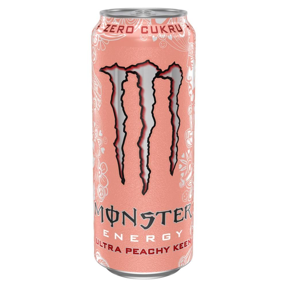 Monster Energy Ultra Peachy Keen Gazowany napój energetyzujący 500 ml