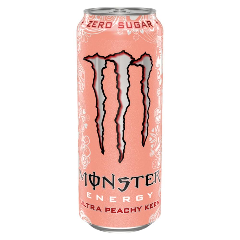 Monster Energy Ultra Peachy Keen Gazowany napój energetyzujący 500 ml