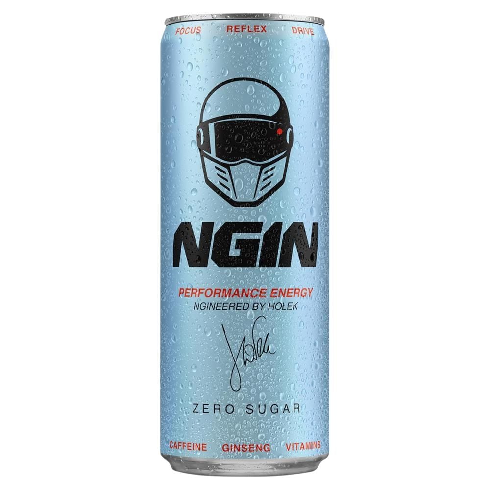 NGIN Zero Sugar Gazowany napój energetyzujący 250 ml