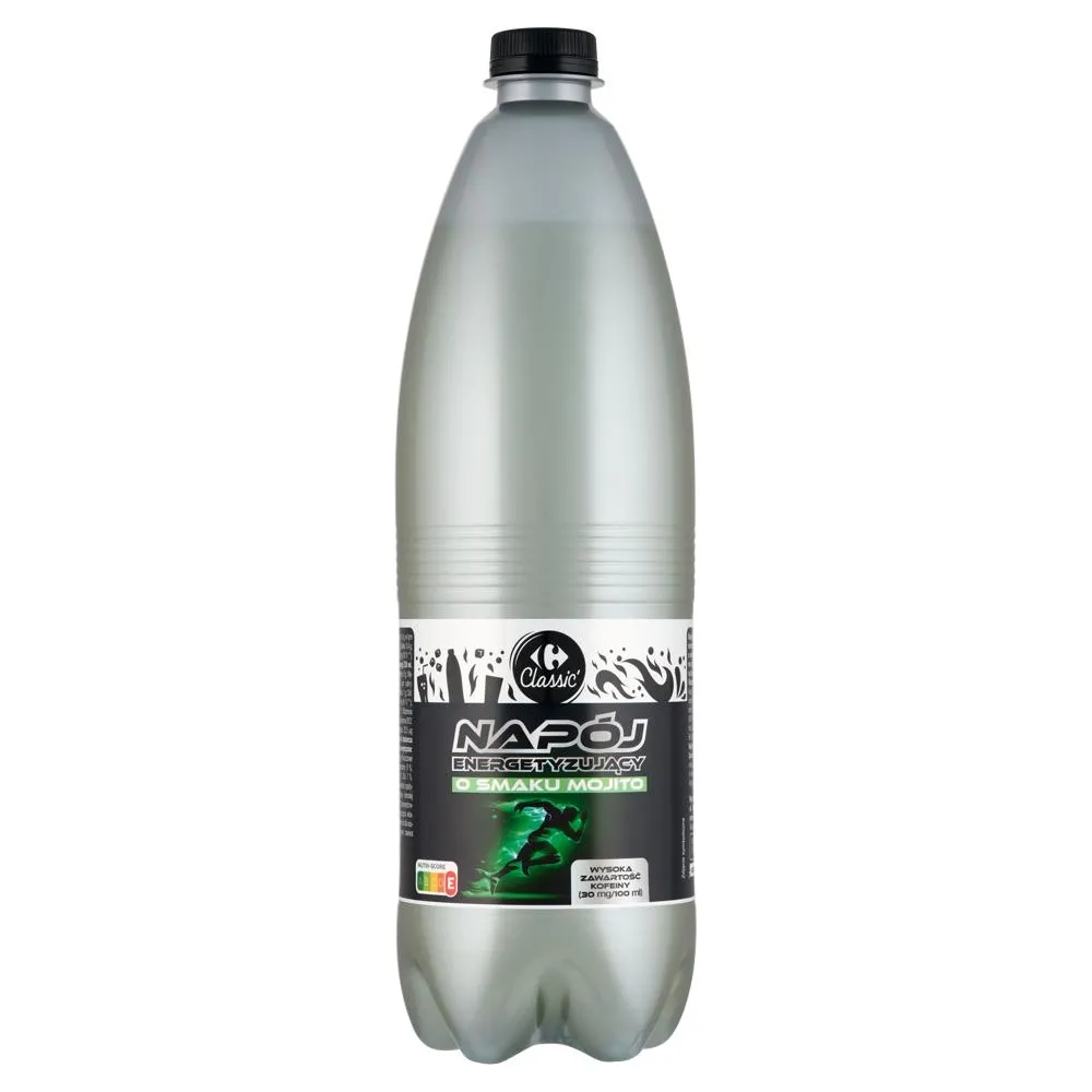 Carrefour Classic Napój energetyzujący o smaku mojito 1 l