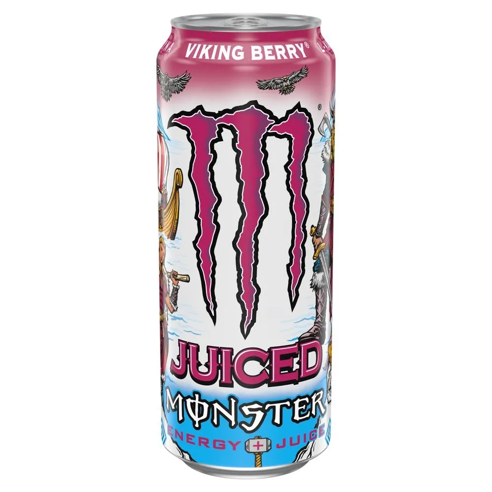 Monster Juiced Viking Berry Gazowany napój energetyczny 500 ml
