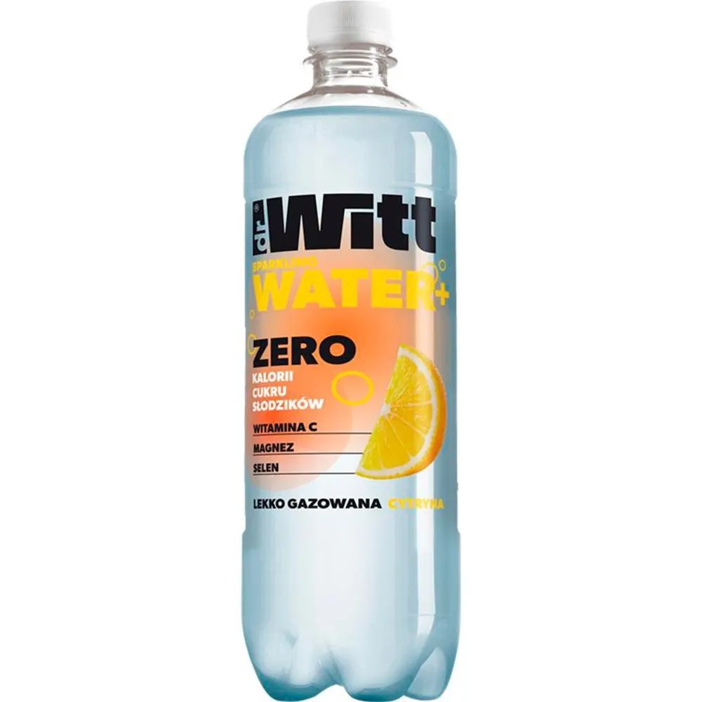 DrWitt Napój gazowany lekko gazowana cytryna 750 ml