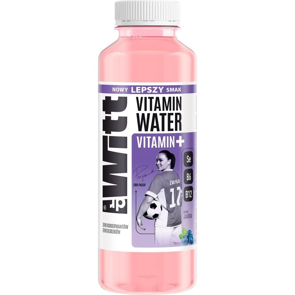 Dr Witt Vitamin Water Napój owocowy o smaku jagody 550 ml