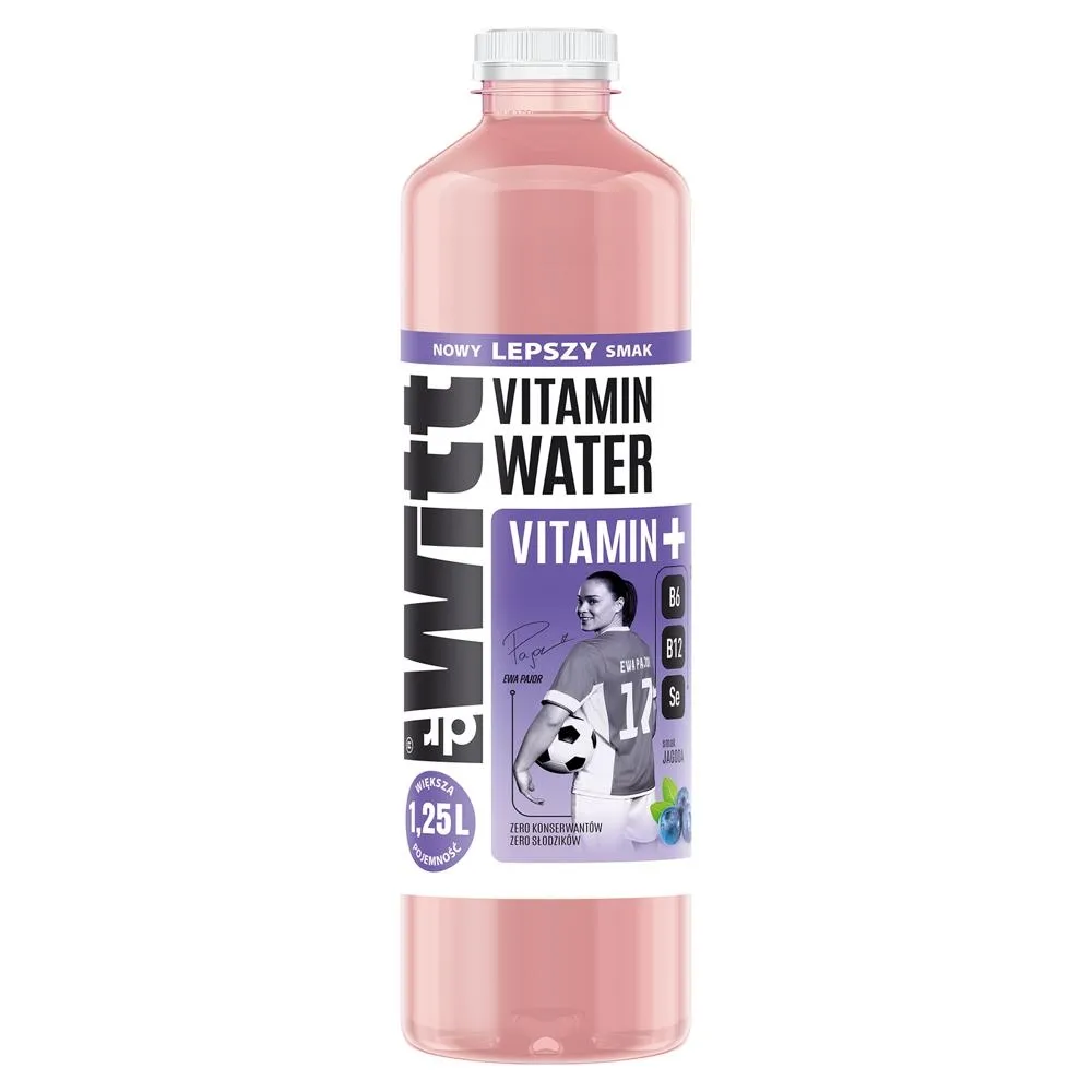 Dr Witt Vitamin Water Napój owocowy o smaku jagody 1,25 l