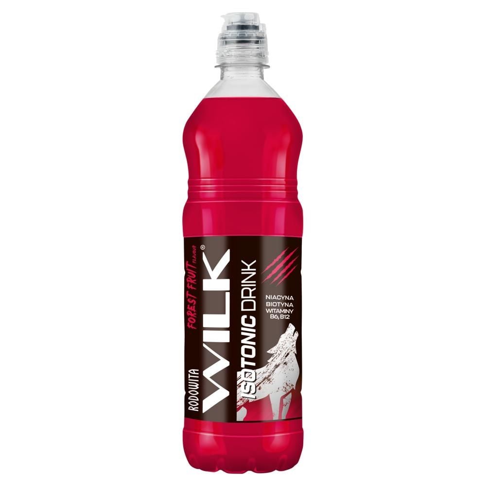 Rodowita Wilk Napój izotoniczny niegazowany o smaku owoców leśnych 750 ml