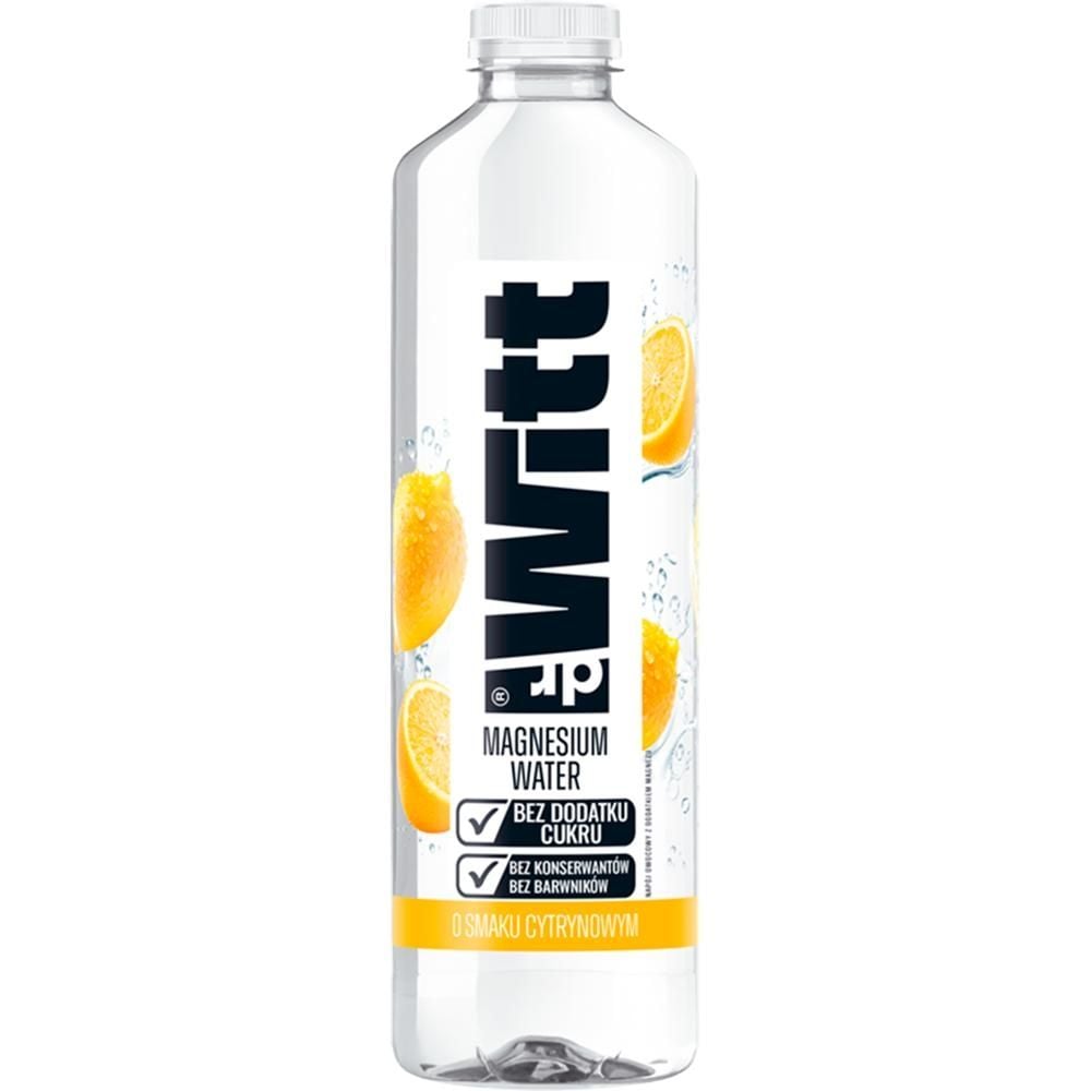 Dr Witt Magnesium Water Napój owocowy o smaku cytrynowym 1,25 l