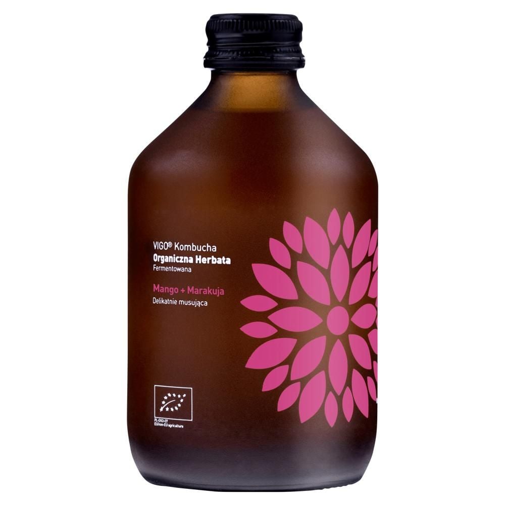 VIGO Kombucha BIO Mango + Marakuja 330 ml