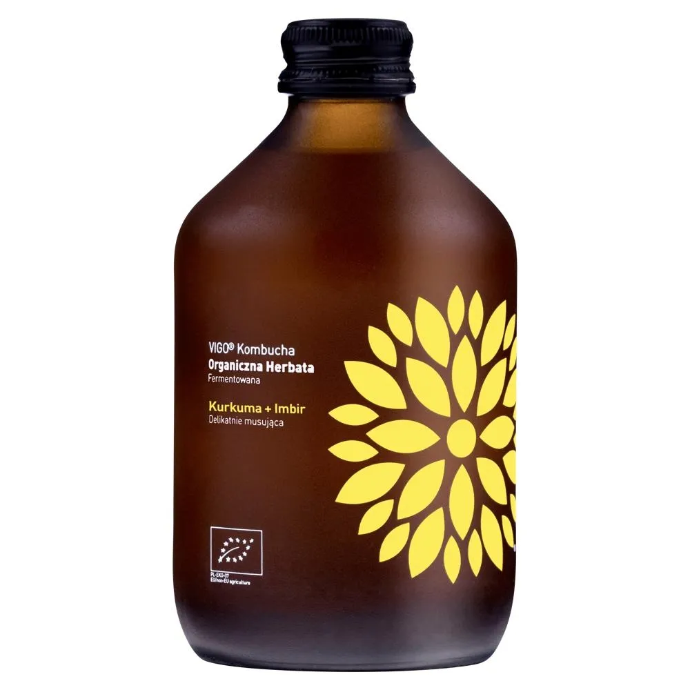 VIGO Kombucha BIO Kurkuma + Imbir 330 ml