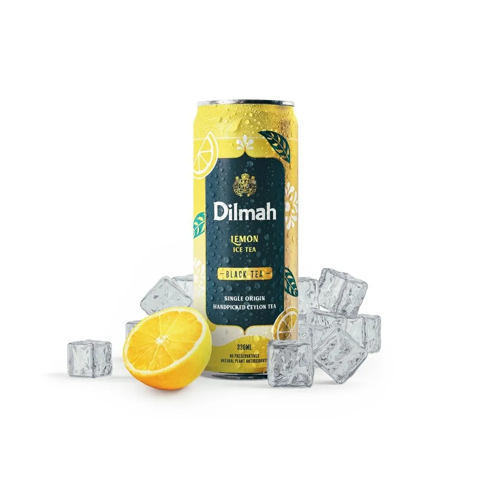 Dilmah Napój herbaciany o smaku cytrynowym z ekstraktem czarnej herbaty 330 ml