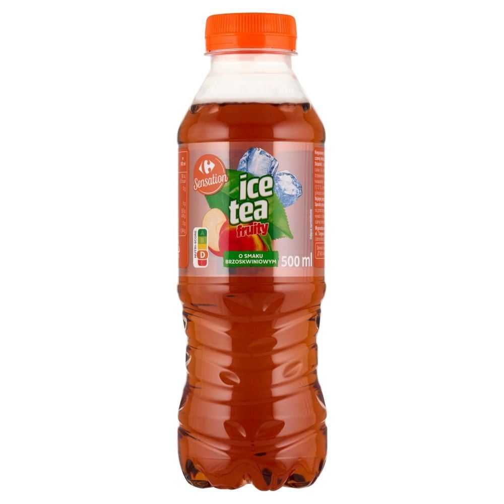 Carrefour Sensation Niegazowany napój owocowy o smaku brzoskwiniowym 500 ml