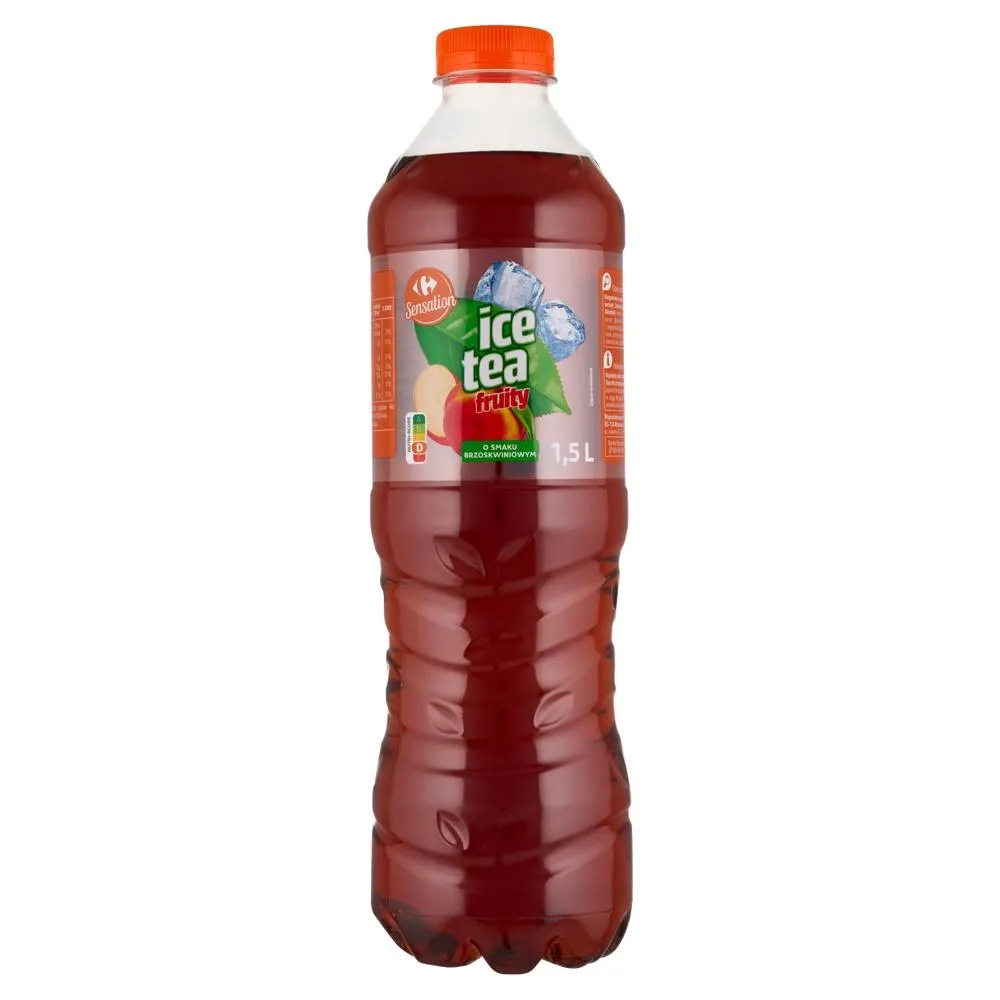 Carrefour Sensation Niegazowany napój owocowy o smaku brzoskwiniowym 1,5 l