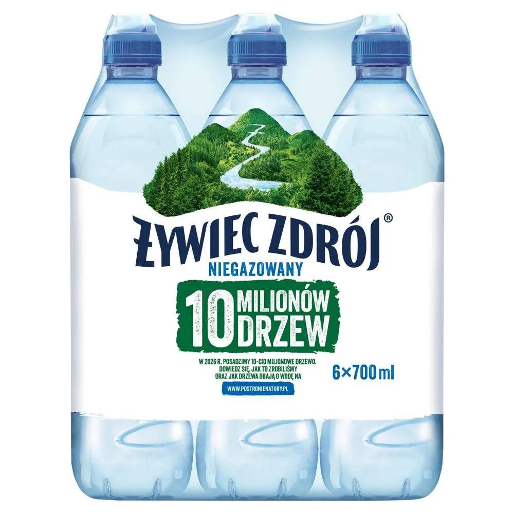 Żywiec Zdrój Niegazowany Woda źródlana 6 x 700 ml
