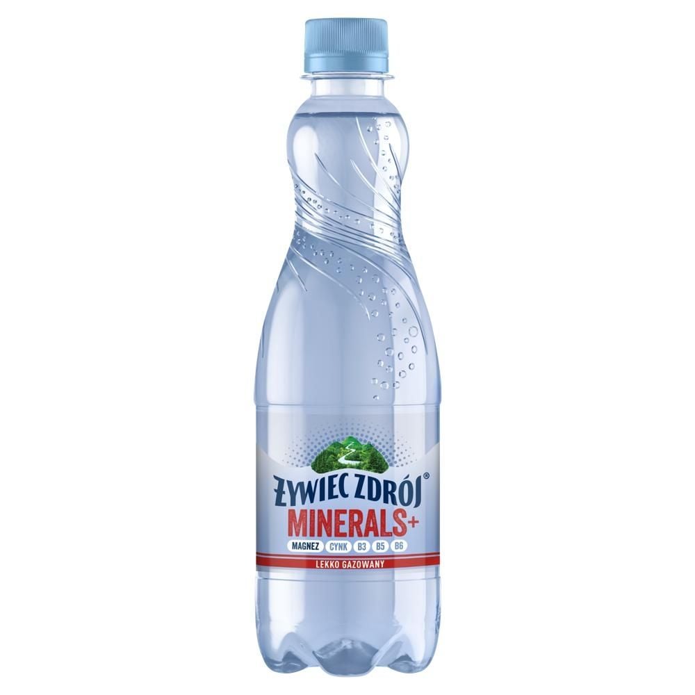 Żywiec Zdrój Minerals+ Napój lekko gazowany 500 ml