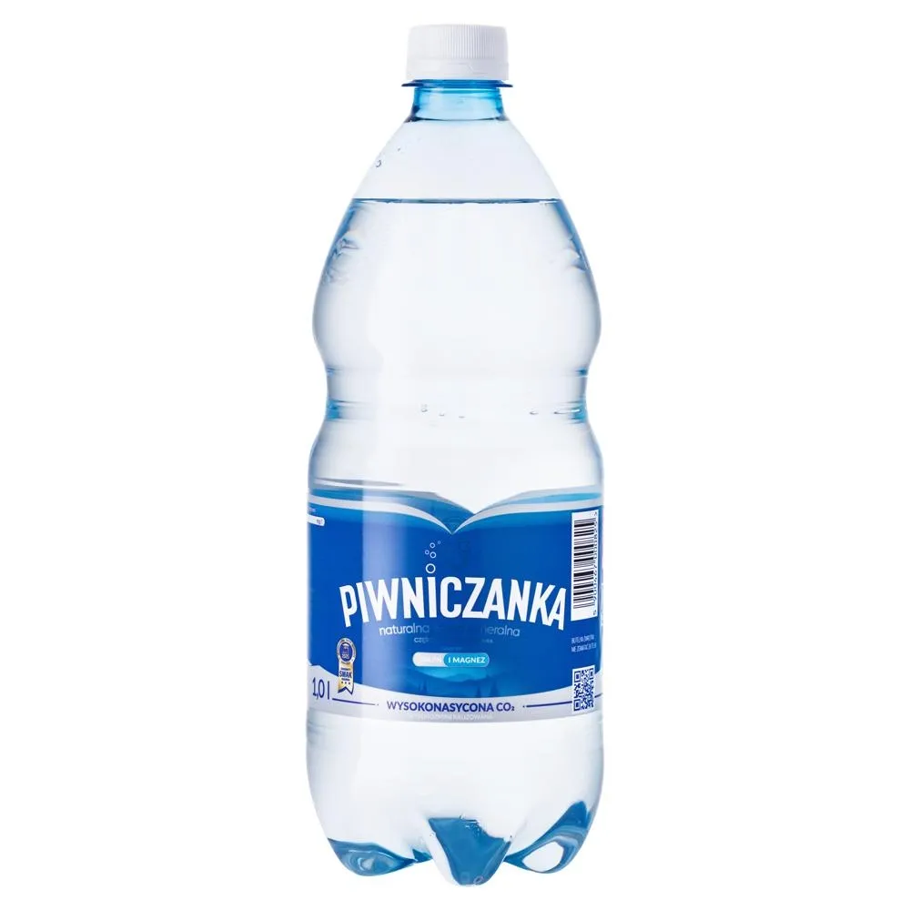 Piwniczanka Naturalna woda mineralna wysokonasycona CO₂ 1 l