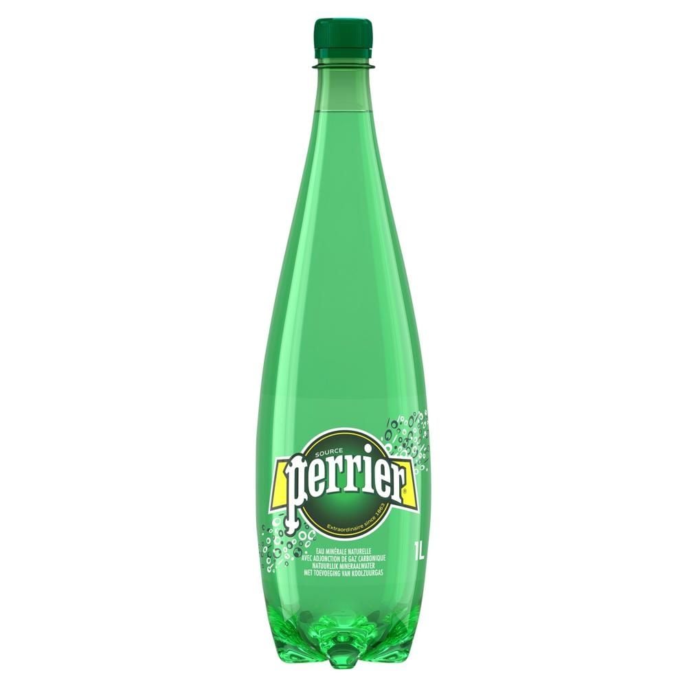 Perrier Naturalna woda mineralna wysokonasycona CO₂ 1 l