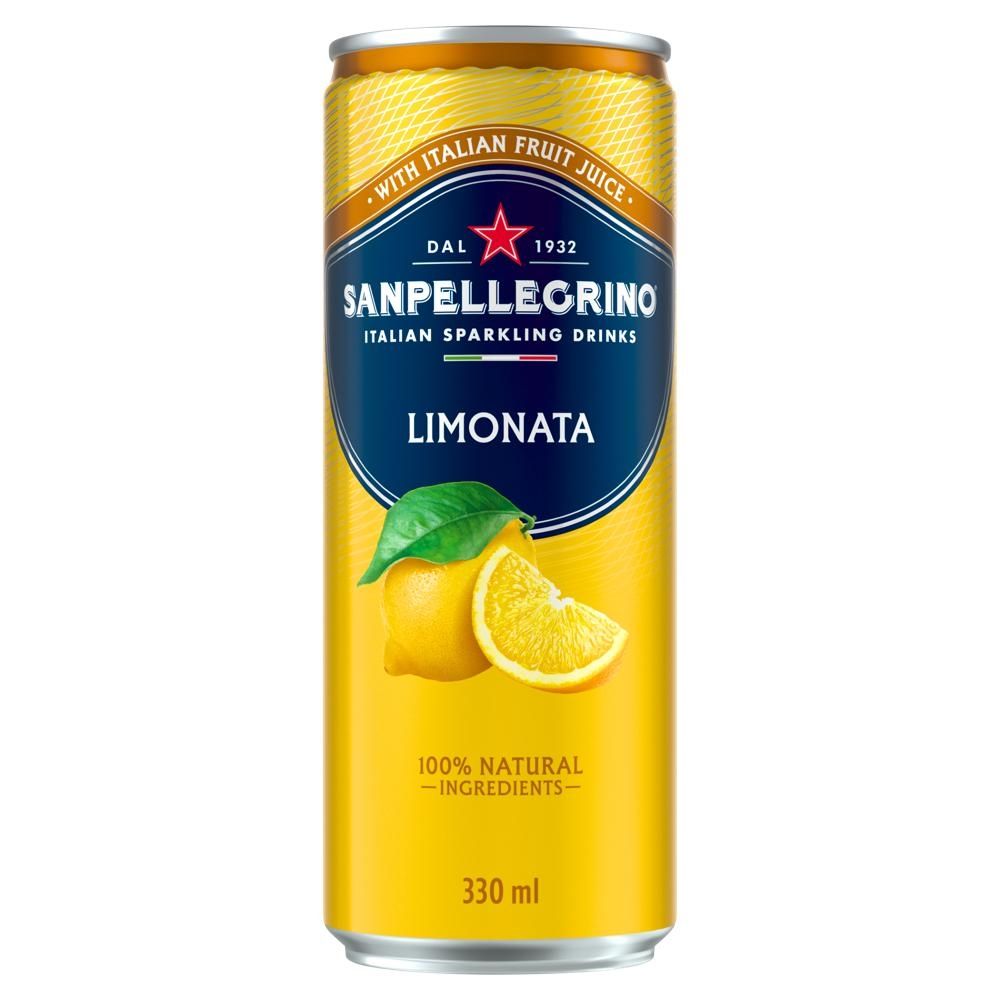 Sanpellegrino Napój gazowany o smaku cytrynowym 330 ml
