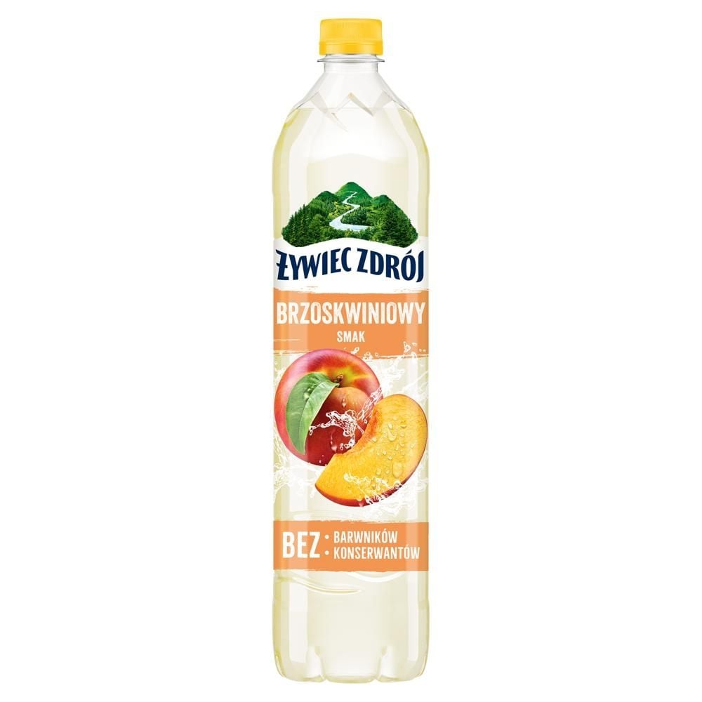 Żywiec Zdrój Napój niegazowany brzoskwiniowy smak 1,2 l