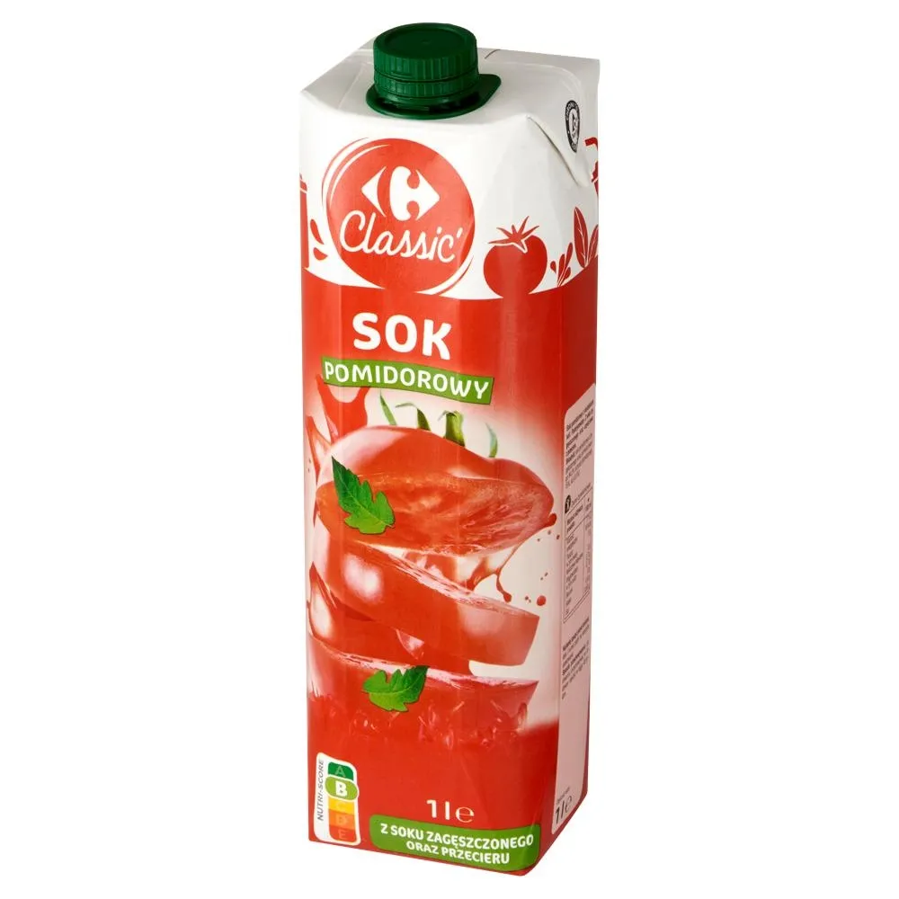 Carrefour Classic Sok pomidorowy 1 l