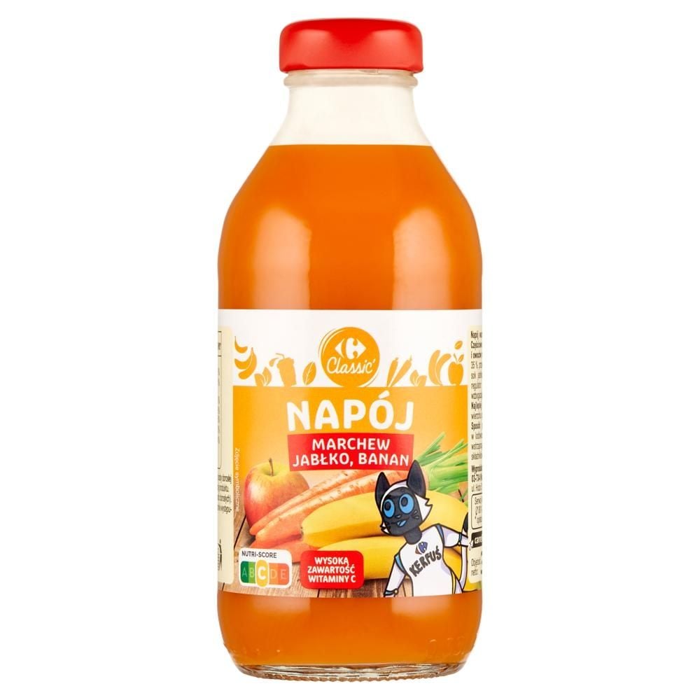 Carrefour Classic Napój marchew jabłko banan 330 ml