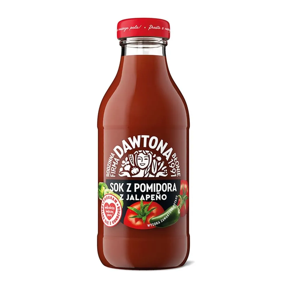 Dawtona Sok z pomidora z jalapeño 300 ml