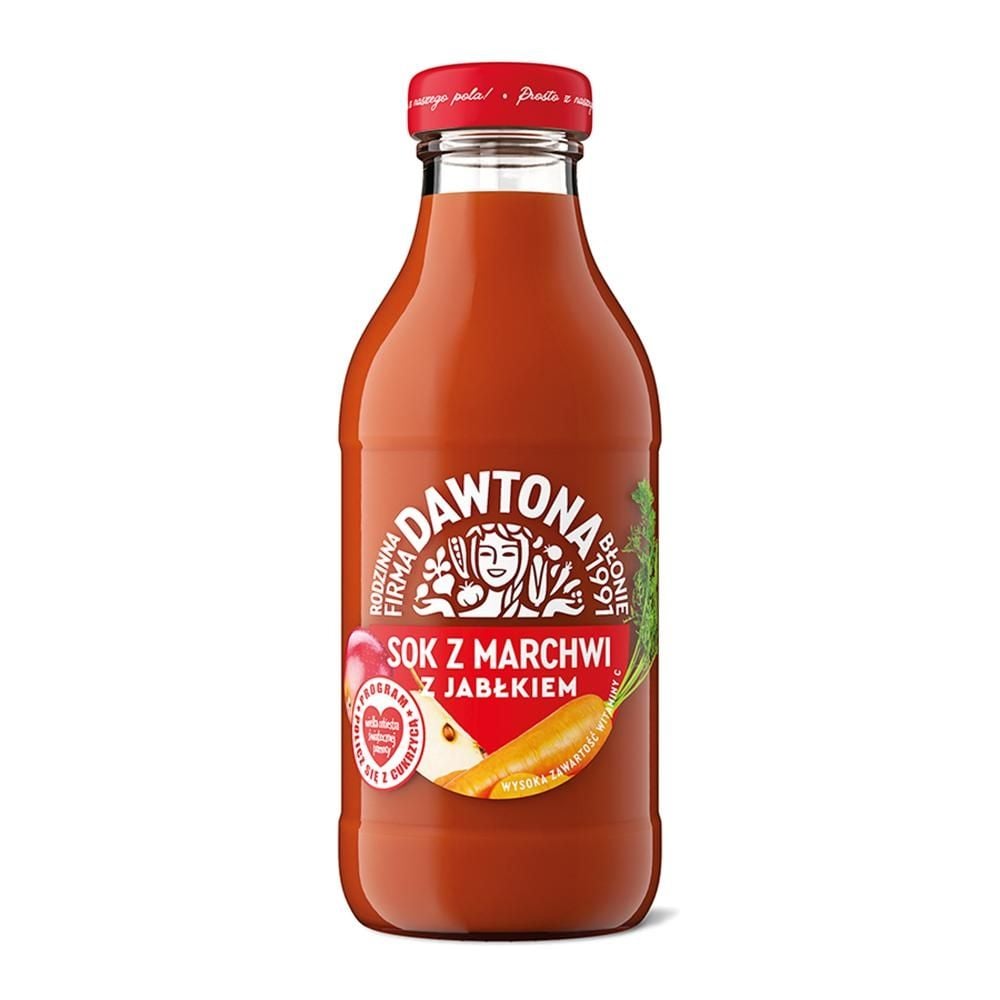 Dawtona Sok z marchwi z jabłkiem 300 ml