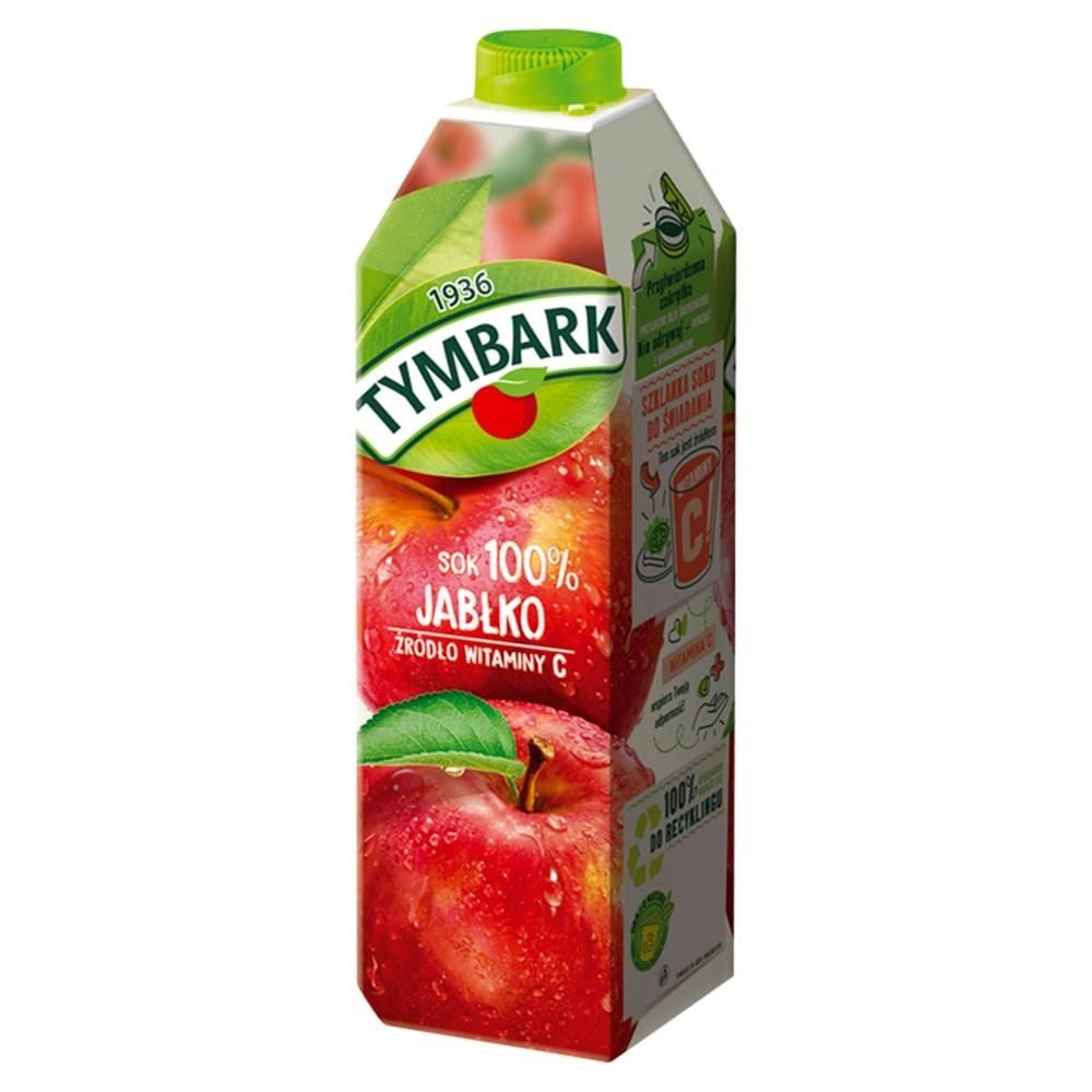 Tymbark Sok 100 % jabłko 1 l