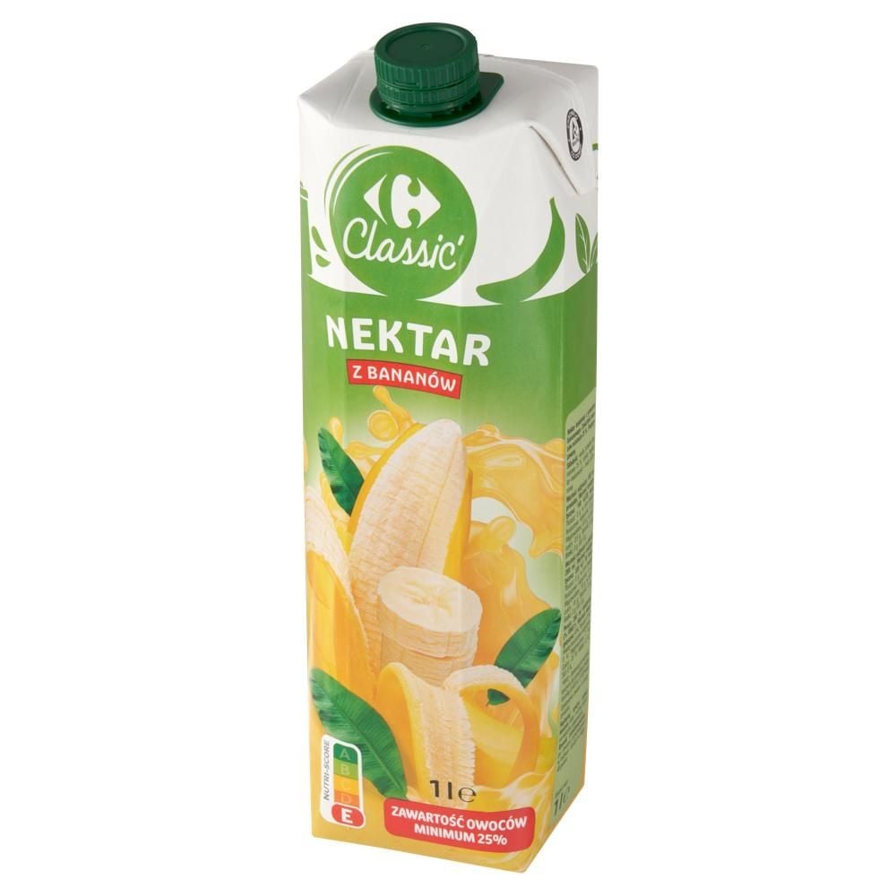Carrefour Classic Nektar z bananów 1 l
