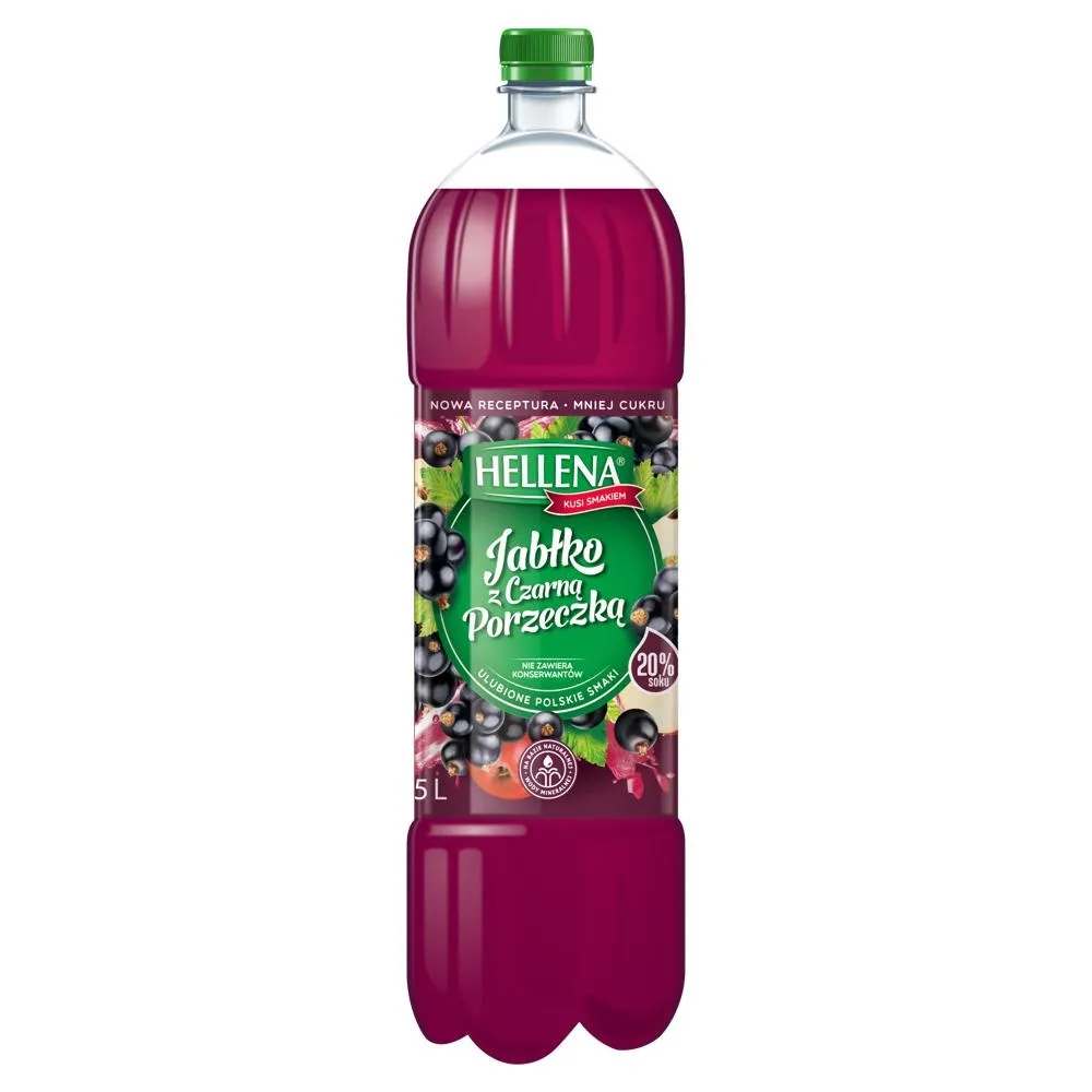 Hellena Napój jabłko z czarną porzeczką 1,75 l