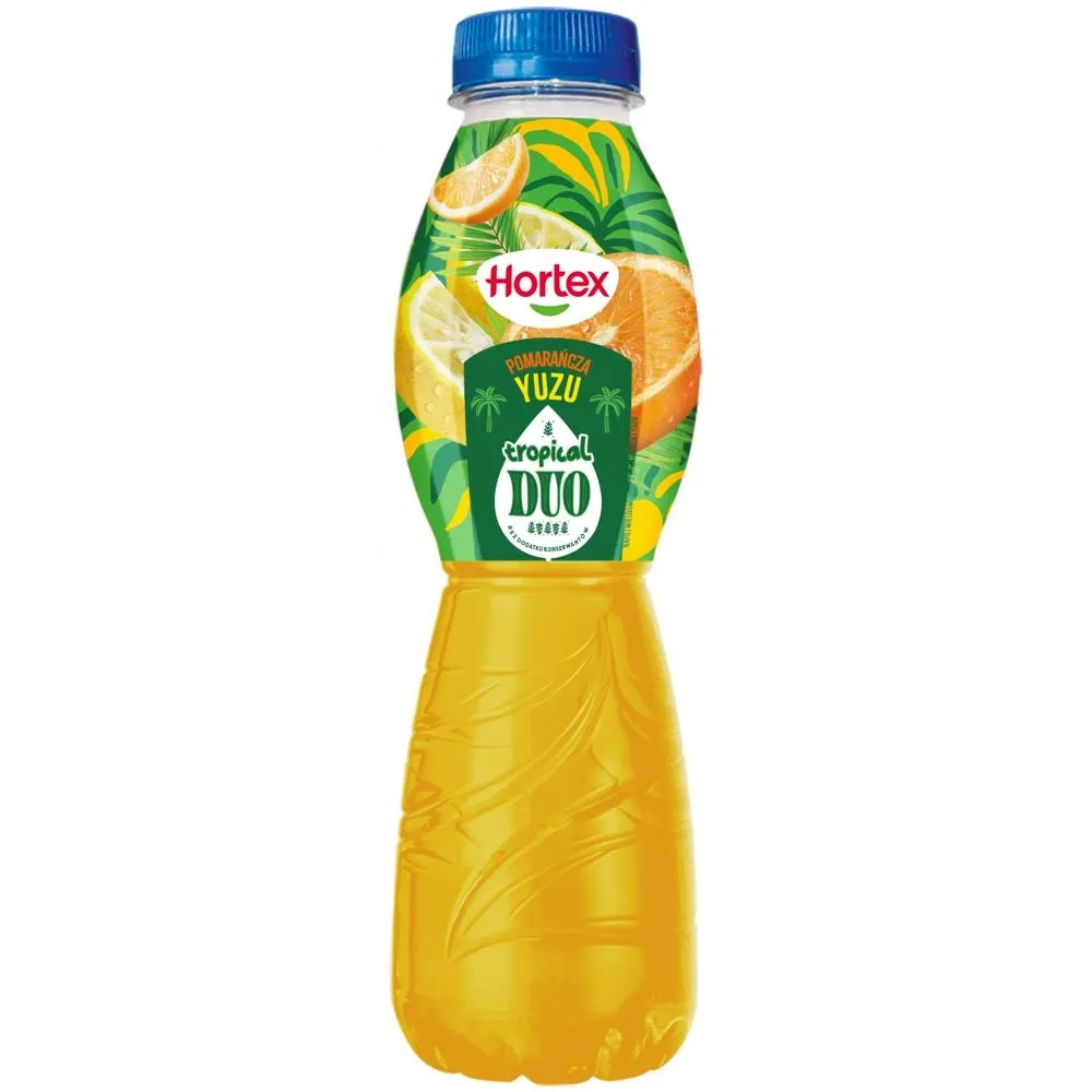Hortex Tropical Duo Napój wieloowocowy pomarańcza yuzu 500 ml