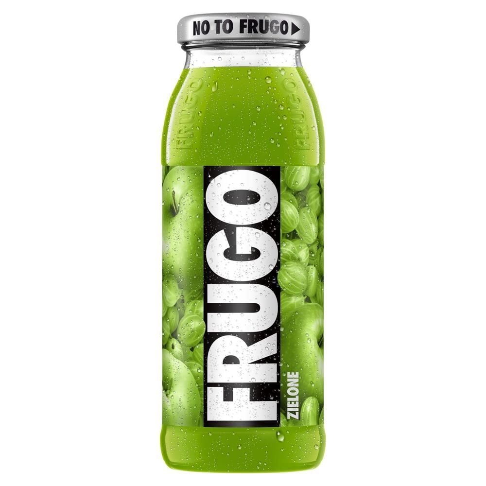 Frugo Zielone Napój wieloowocowy niegazowany o smaku agrestu pigwy i jabłka antonówki 300 ml
