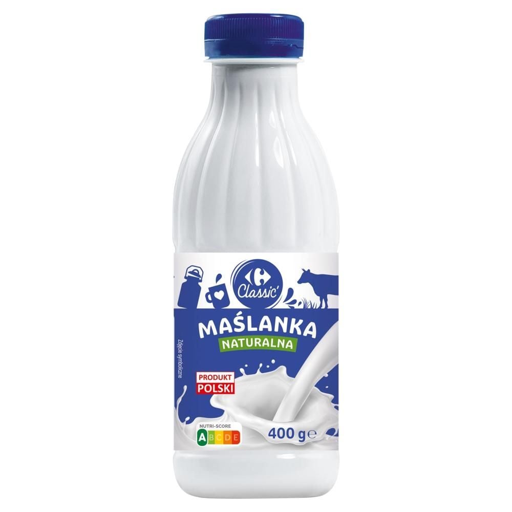 Carrefour Classic Maślanka naturalna 400 g