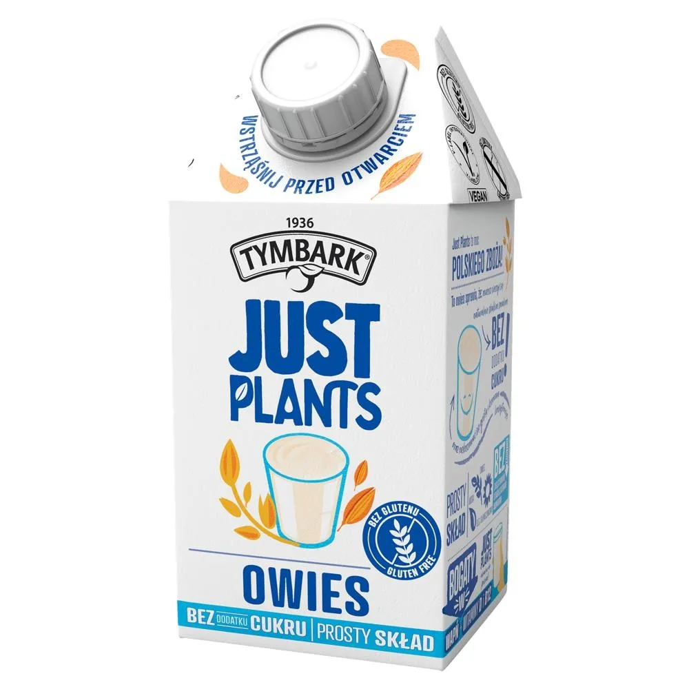 Tymbark Just Plants Napój owies 500 ml