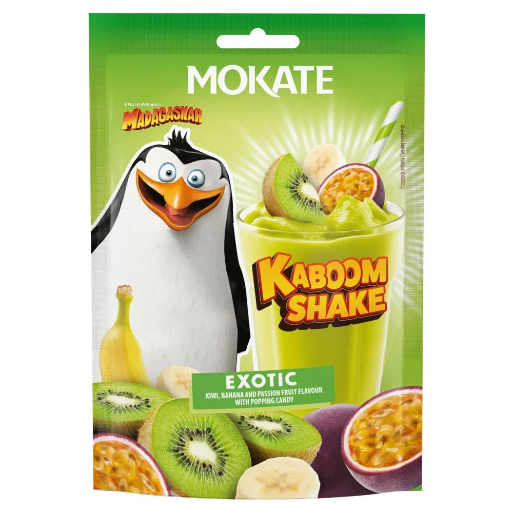 Mokate Kaboom Shake Exotic Rozpuszczalny napój w proszku z cukrem strzelającym 30 g