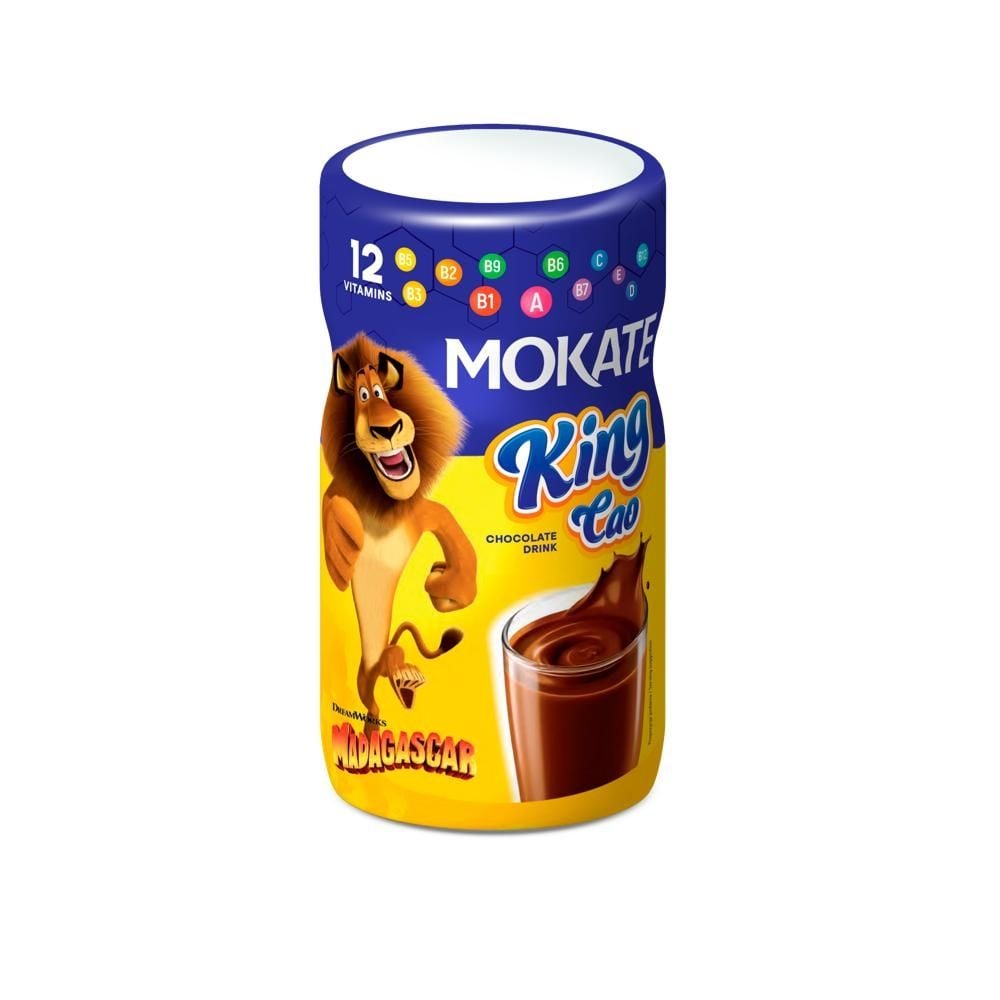 Mokate King Cao Rozpuszczalny napój czekoladowy z dodatkiem witamin 400 g