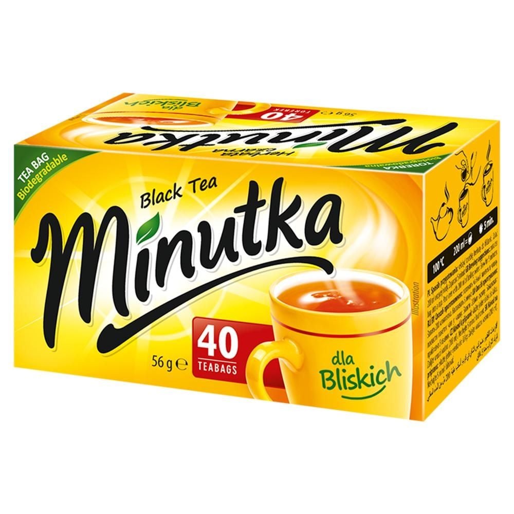 Minutka Herbata czarna 56 g (40 x 1,4 g)