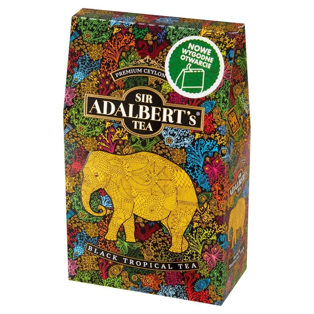 Adalbert's Tea Black Tropical Tea Herbata czarna liściasta 100 g