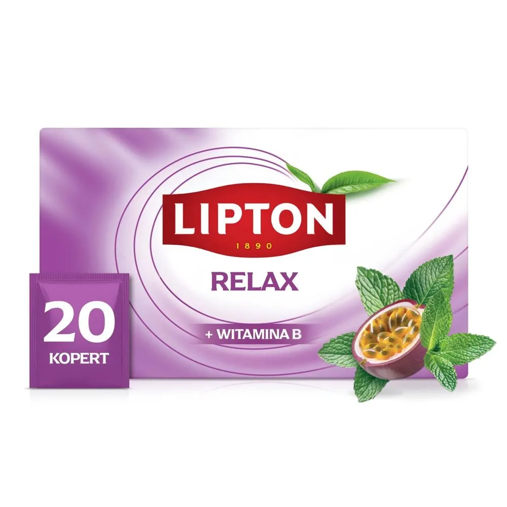 Lipton Relax Herbatka ziołowa 38 g (20 torebek)