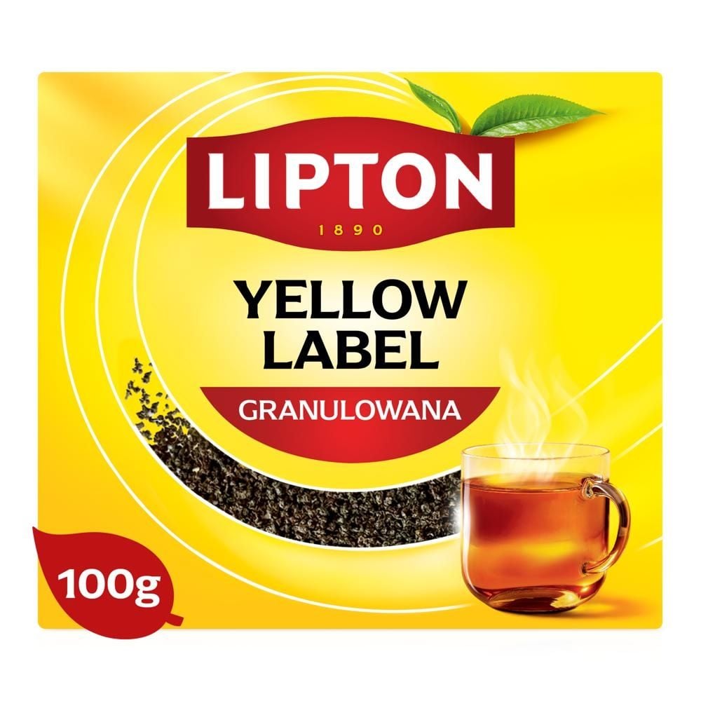 Lipton Yellow Label Herbata czarna granulowana 100 g