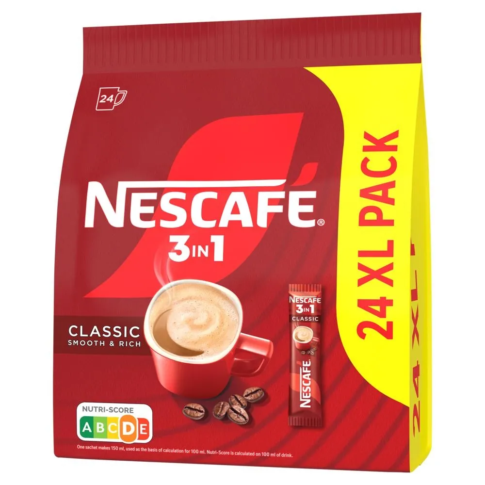 Nescafé 3in1 Classic Rozpuszczalny napój kawowy 396 g (24 x 16,5 g)