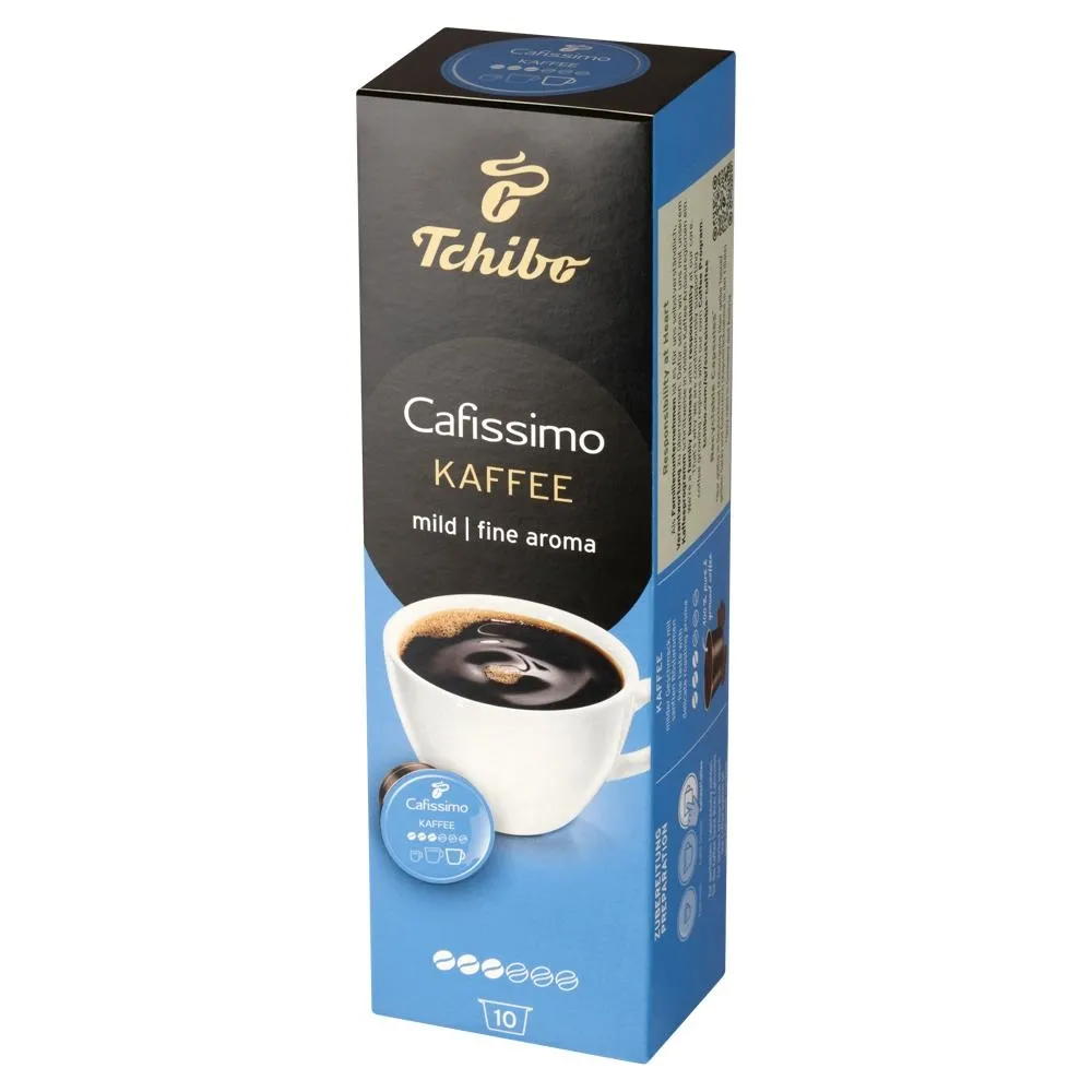 Tchibo Cafissimo Kaffee Kawa palona mielona w kapsułkach 65 g (10 x 6,5 g)