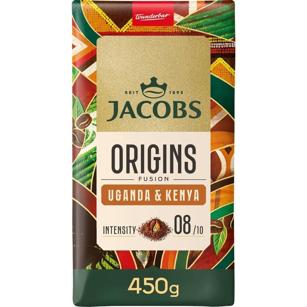 Jacobs Origins Uganda & Kenya Kawa mielona 450 g